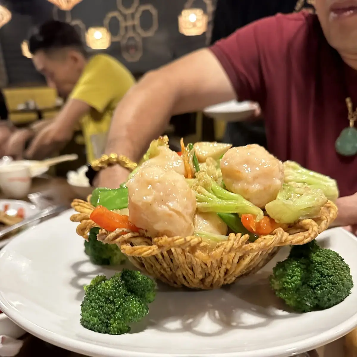 Jumbo Shrimp w Mixed Vegetable 什菜蝦球